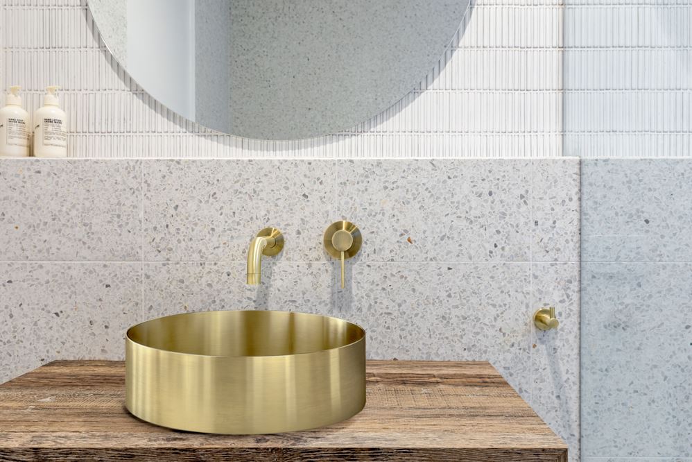 Round Stainless Steel Bathroom Basin - Designer Bathware