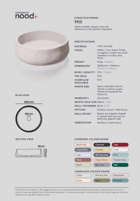Mill Basin - Designer Bathware