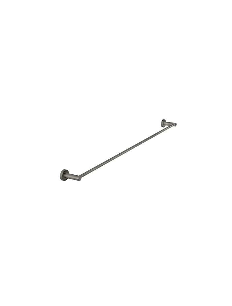 Round Single Towel Rail 600mm - Shadow - Designer Bathware