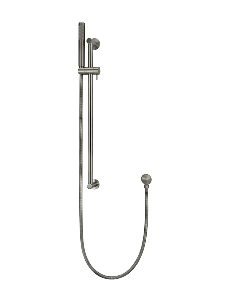 Round Shower on Rail Column Shadow — Designer Bathware