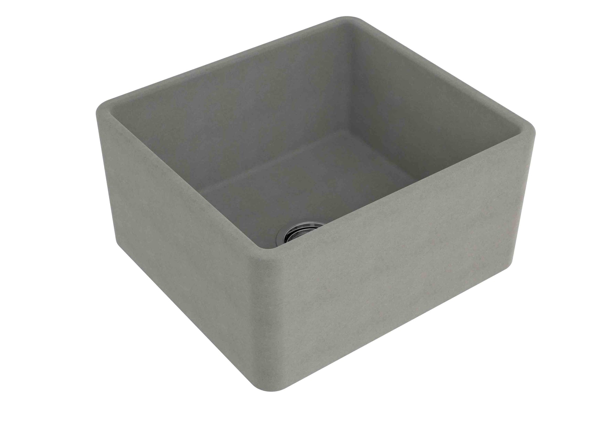 Novi 50 x 46 Fine Fireclay Concrete Butler Sink - Designer Bathware