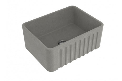 Novi 60 x 46 Fine Fireclay Concrete Butler Sink - Designer Bathware