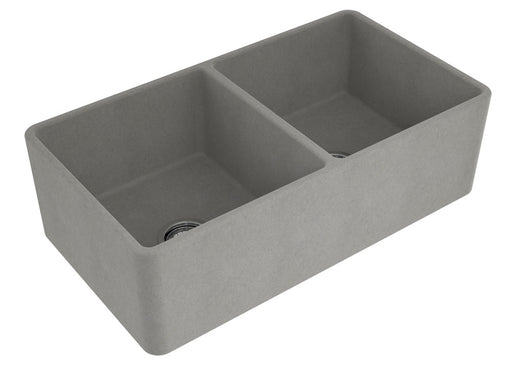 Novi 85 x 46 Fine Fireclay Concrete Look Butler Sink - Designer Bathware