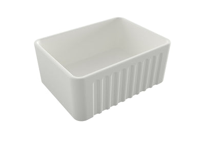 Novi 60 x 46 Fine Fireclay Matte White Butler Sink