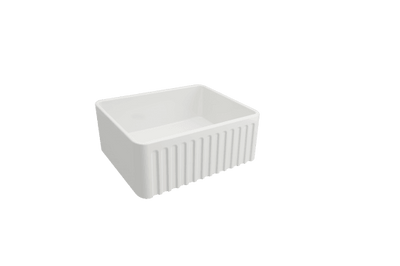 Novi 60 x 46 Fine Fireclay Gloss White Butler Sink