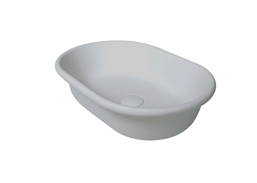 Blanche 53 x 36 TitanCast Solid Surface Above Counter Basin - Special Finish