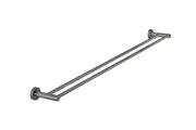 Round Double Towel Rail 900mm - Shadow - Designer Bathware