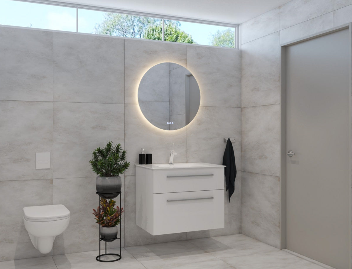 Euro Mirror Frameless LED 1200mm - Designer Bathware