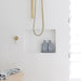 Shampoo & Conditioner Duo + Tray - White Tea & Argan Oil - Designer Bathware