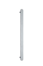 Flat Pill 12V Vertical Single Heated Towel Rail - Designer Bathware