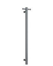 Round Heated Vertical Bar Rail - Designer Bathware
