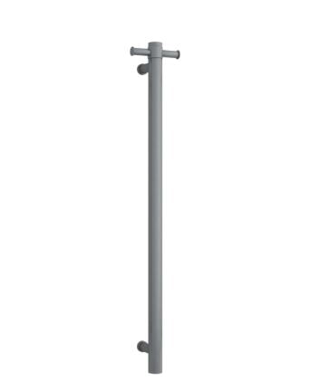 Round Heated Vertical Bar Rail - Designer Bathware