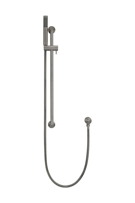 Round Shower on Rail Column - Shadow - Designer Bathware